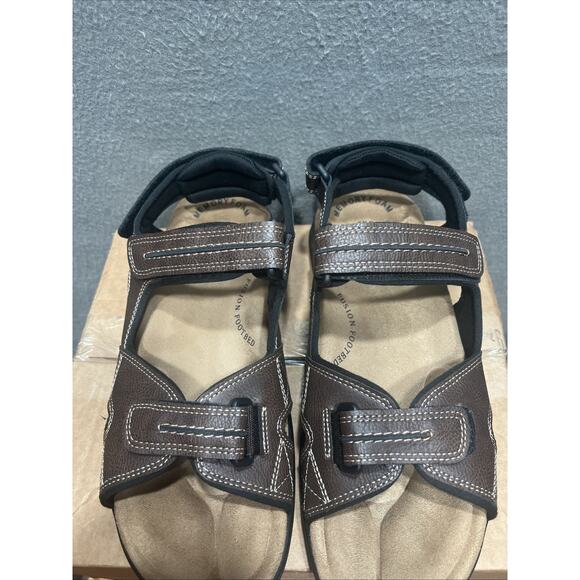Dockers Newpage Slingback Sport River Sandals Men Size 11M Briar Brown main image 4